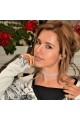 Нежен чокър Lilac love(A3543) 