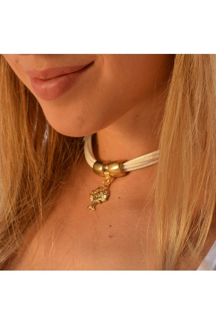 Възхитително колие Gold magic(A3561) 